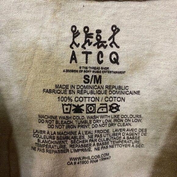 A Tribe Called Quest 1989 New York City Tie Dye T-Shirt S/M - Picture 4 of 4